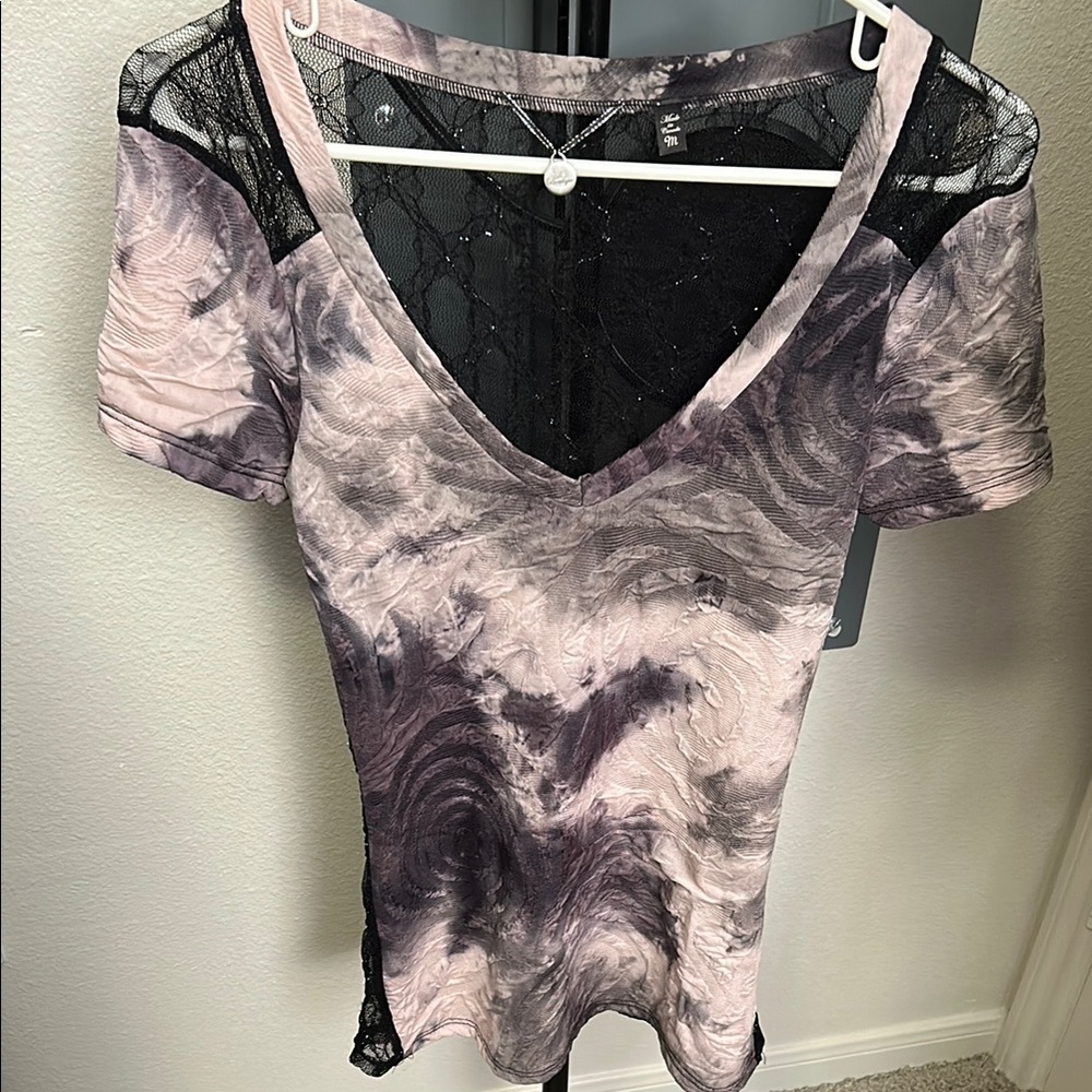 BKE Graphic Black and Gray Short Sleeve Tee